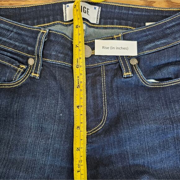 NWOT Paige Skyline Skinny in Mona - Picture 8 of 11